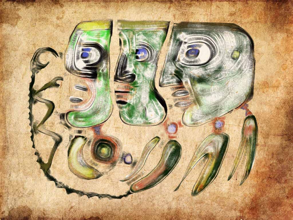 Die Triaden – der furchtbare Dagda, der verbrannte Ogma, der leuchtende Lugh